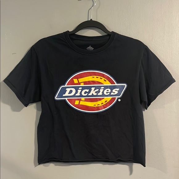 Dickies‎ Black Tee with Multicolor Logo - Picture 1 of 4